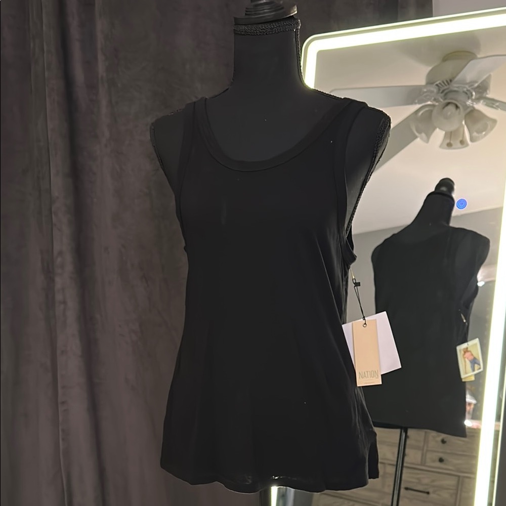 Nation LTD Black Tank Top - Picture 4 of 10